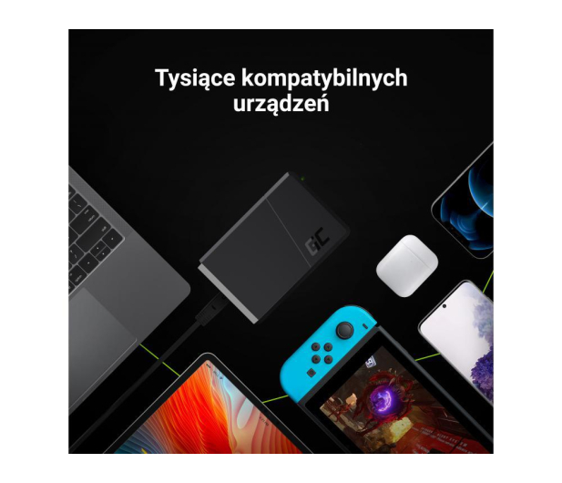 Green Cell Zasilacz Power Source USB-C (PD, 75W) - 513087 - zdjęcie 5